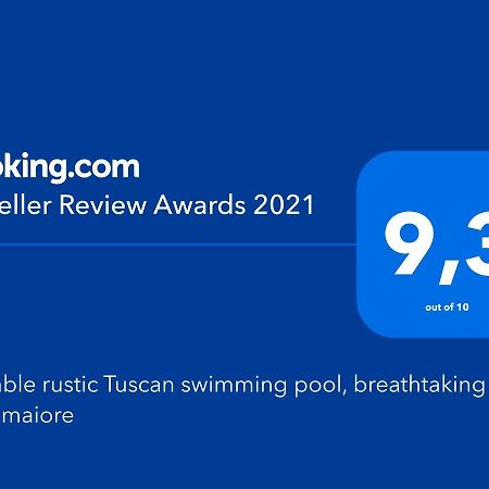 Valuable Rustic Tuscan Swimming Pool, Breathtaking View Of Camaiore Exterior photo
