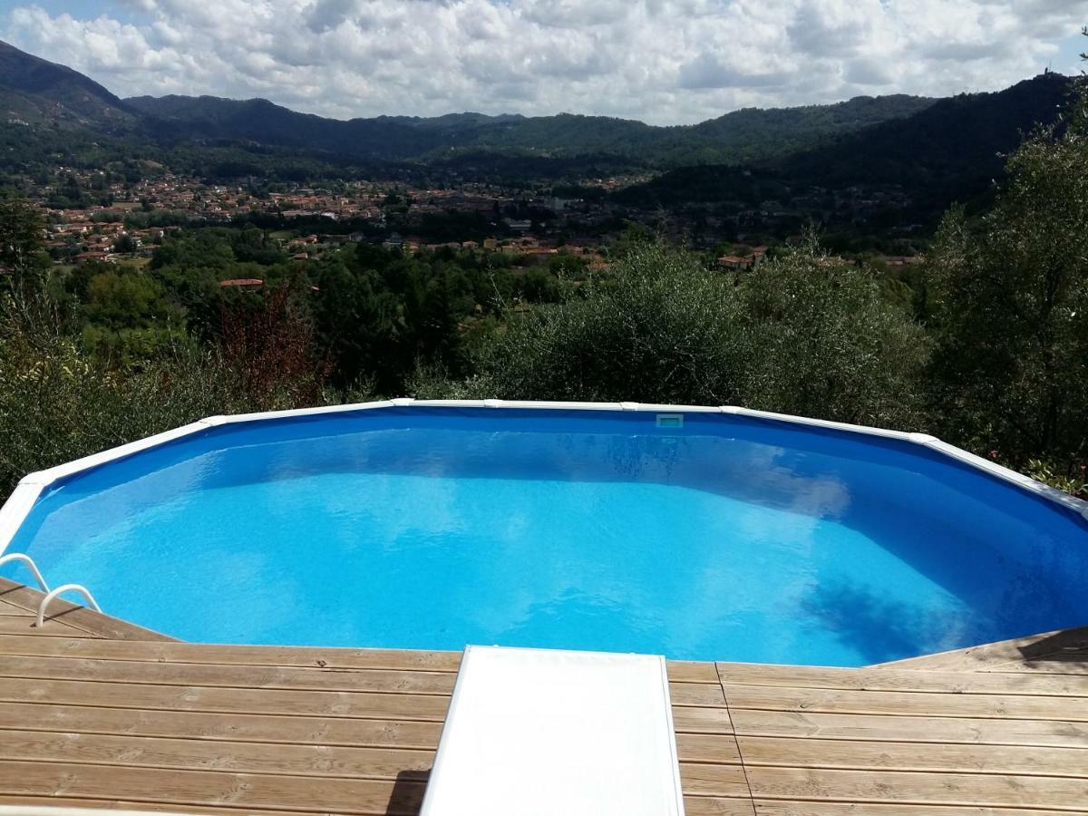 Valuable Rustic Tuscan Swimming Pool, Breathtaking View Of Camaiore Exterior photo